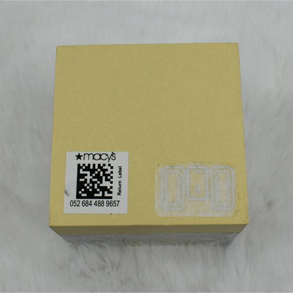 Charter Club silver plated cubic zirconia sapphire blue crystal ring size 5 NEW - Picture 6 of 6